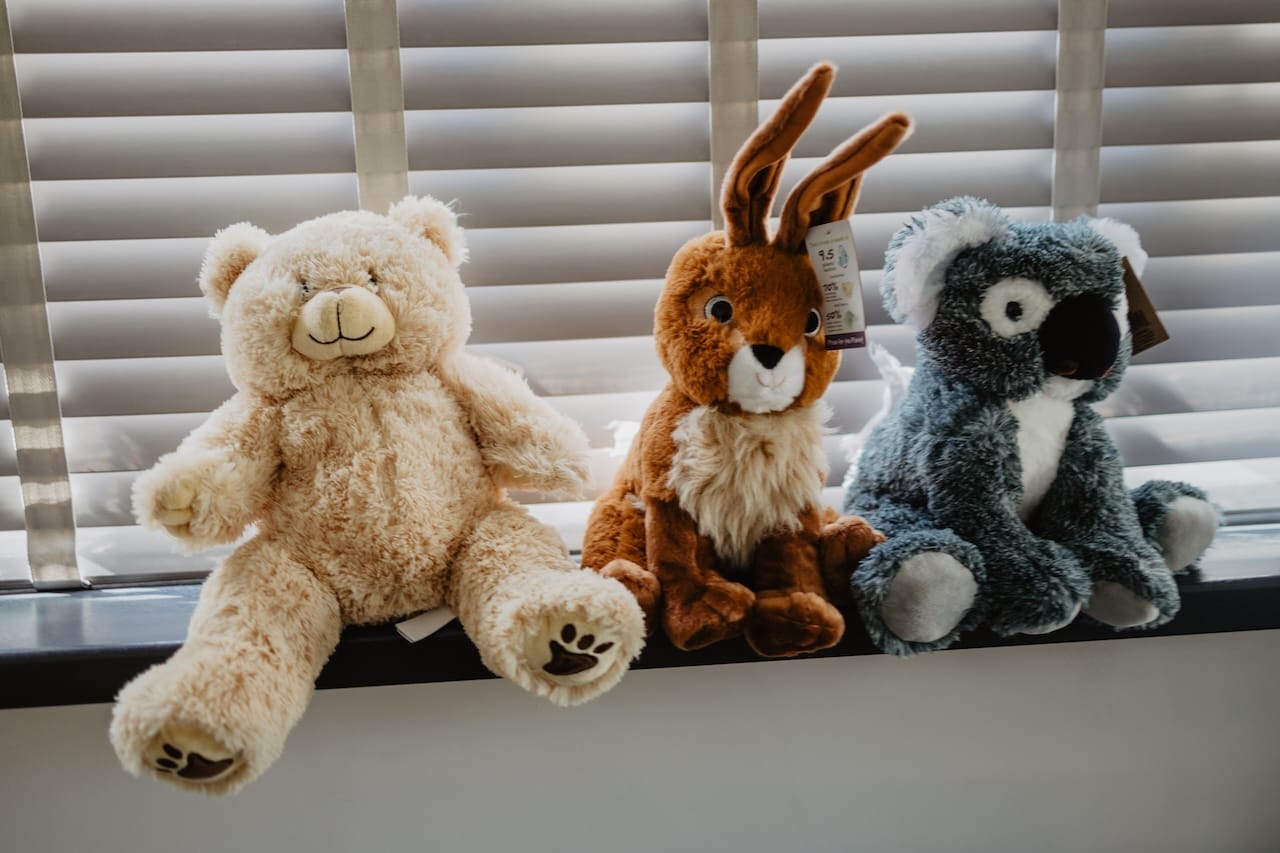 Heartbeat bears and teddies available as keepsakes with 4d baby scans in Barnstaple at Sneak-A-Peek Ultrasound.